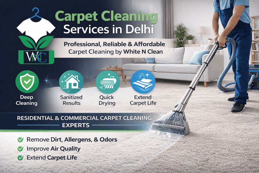 Carpet Cleaning Services in Delhi