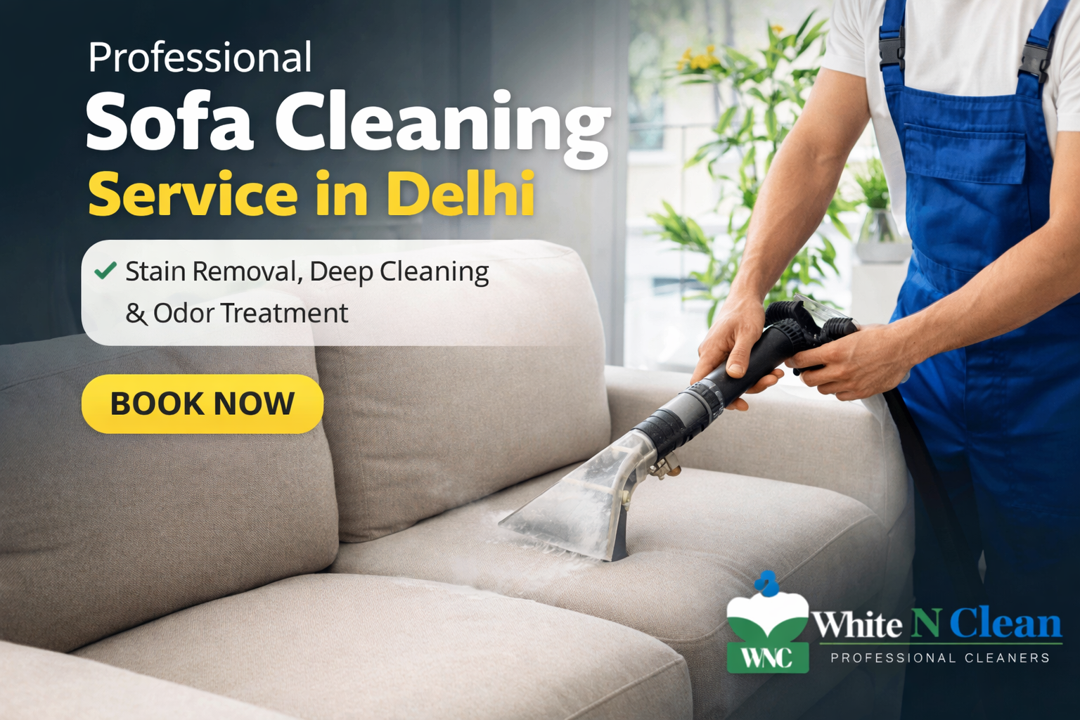 Sofa Cleaning service in Delhi